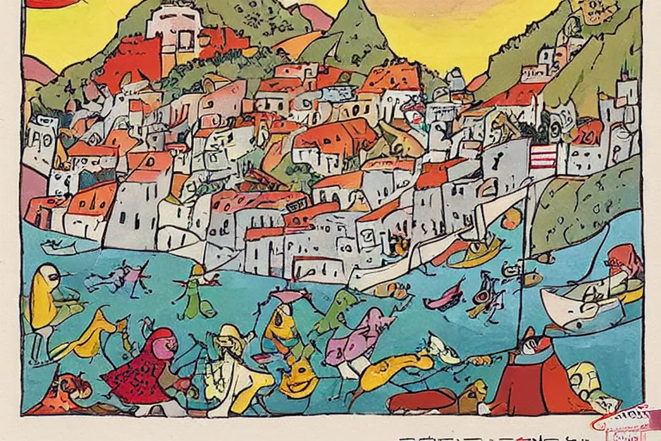 رسم تحريري تعبيري للخبر: الحوثيون يصرّون على سلامة الملاحة في البحر الأحمر وسط تصاعد القتال مع الحكومة اليمنية